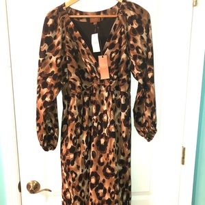 Lane Bryant Icon leopard print dress